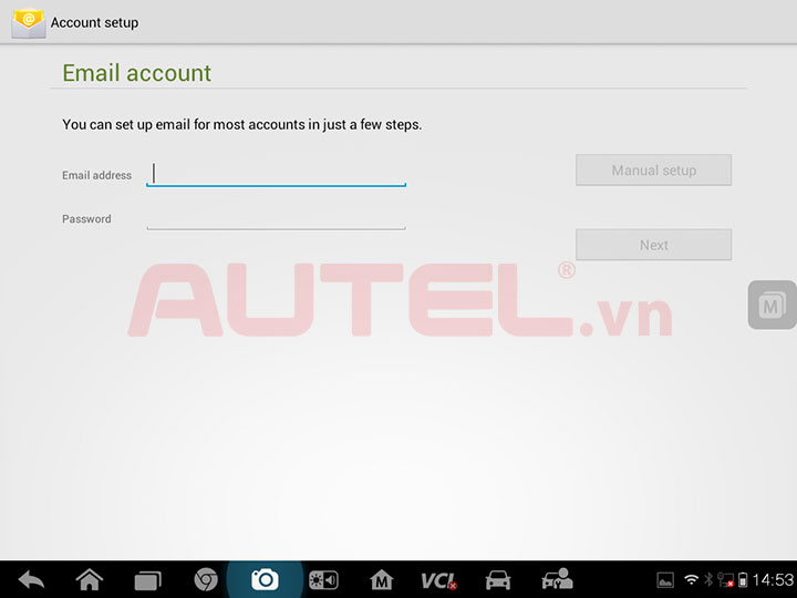 autel 908p có chức năng hỗ trợ gmail