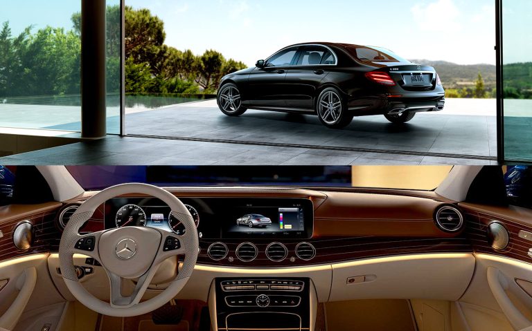 trải nghiệm Mercedes-Benz E-Class