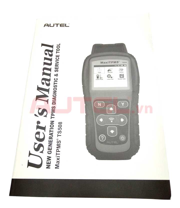 hướng dẫn sử dụng Autel MaxiTPMS TS508