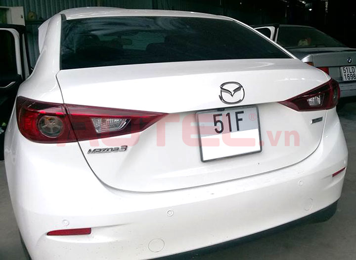 Lắp và cài đặt túi khí xe Mazda 3 2015