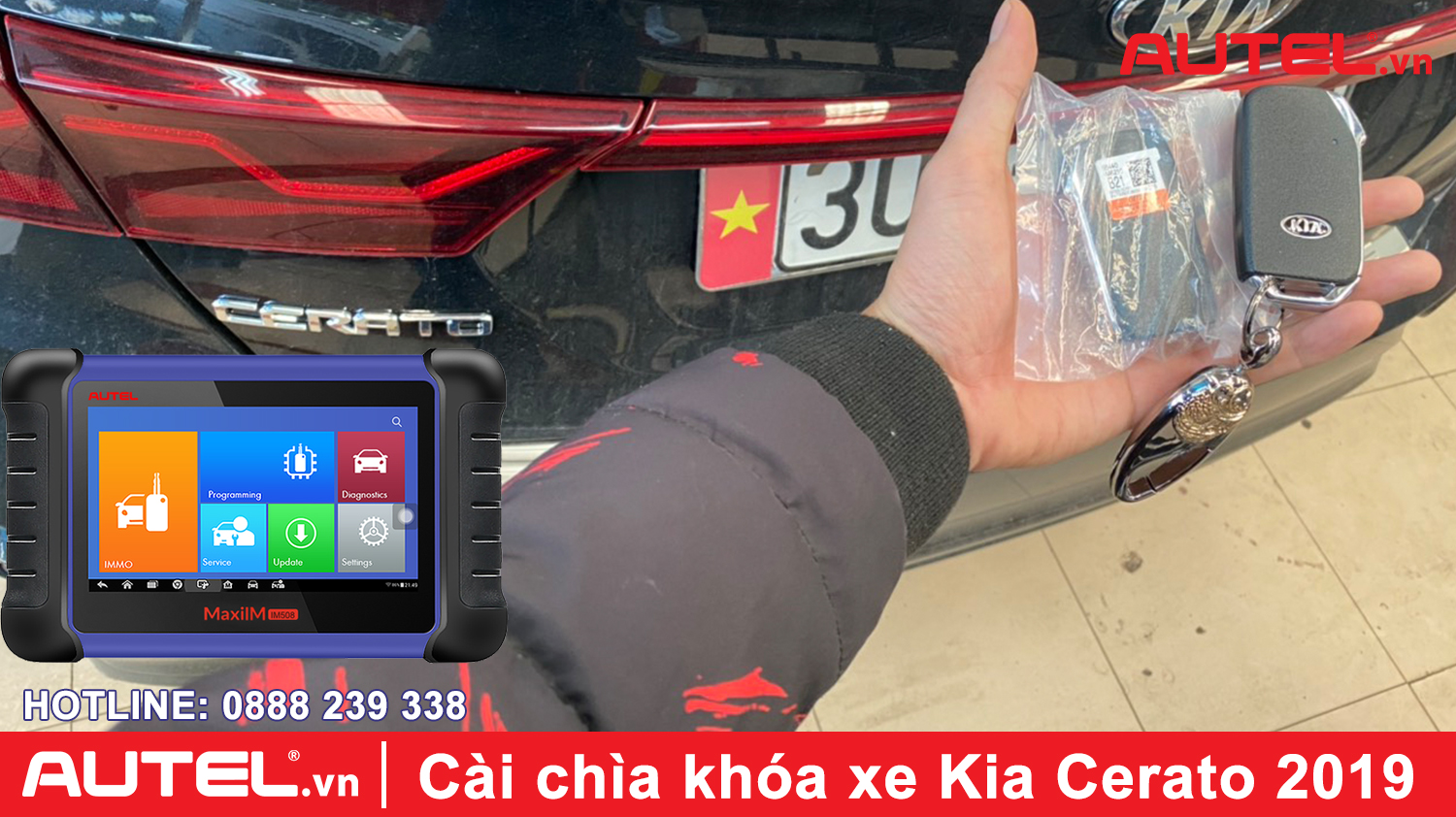 Cai chia khoa Kia Cerato 2019