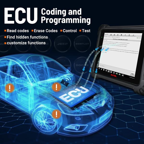 AUTEL MAXISYS MS909 - MÁY CHẨN ĐOÁN LỖI Ô TÔ CHUYÊN PROGRAMMING