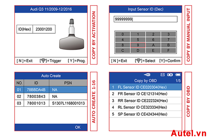 autel ts508 lap trinh cam bien
