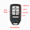 HONDA 5 phím-Chìa khóa Smartkey Autel-IKEYHD005AL
