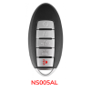 NISSAN 5 phím-Chìa khóa Smartkey Autel-IKEYNS005AL