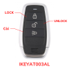 AUTEL 3 phím-Chìa khóa Smartkey Autel-IKEYAT003AL