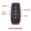AUTEL 4 phím-Chìa khóa Smartkey Autel-IKEYAT004DL