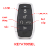 AUTEL 5 phím-Chìa khóa Smartkey Autel-IKEYAT005BL