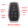 AUTEL 6 phím-Chìa khóa Smartkey Autel-IKEYAT006DL