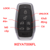 AUTEL 6 phím-Chìa khóa Smartkey Autel-IKEYAT006FL