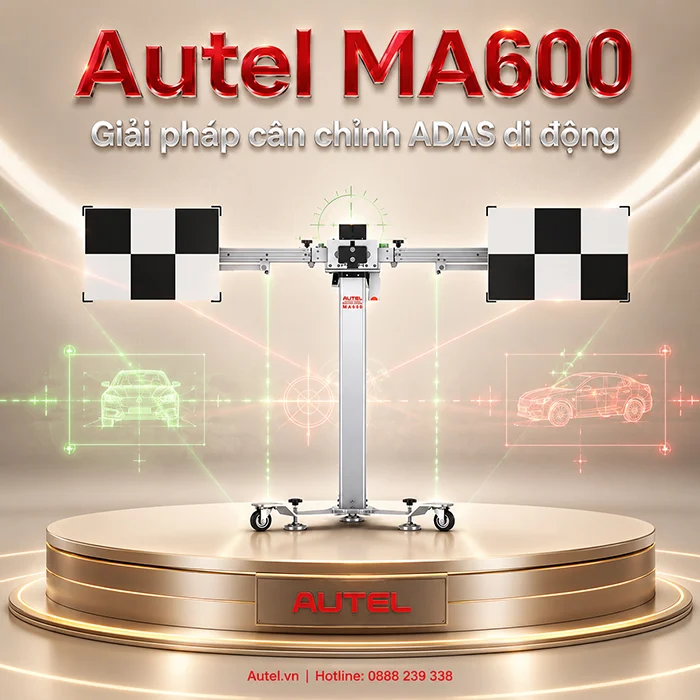 giải phán cân chỉnh adas di động - autel ma600