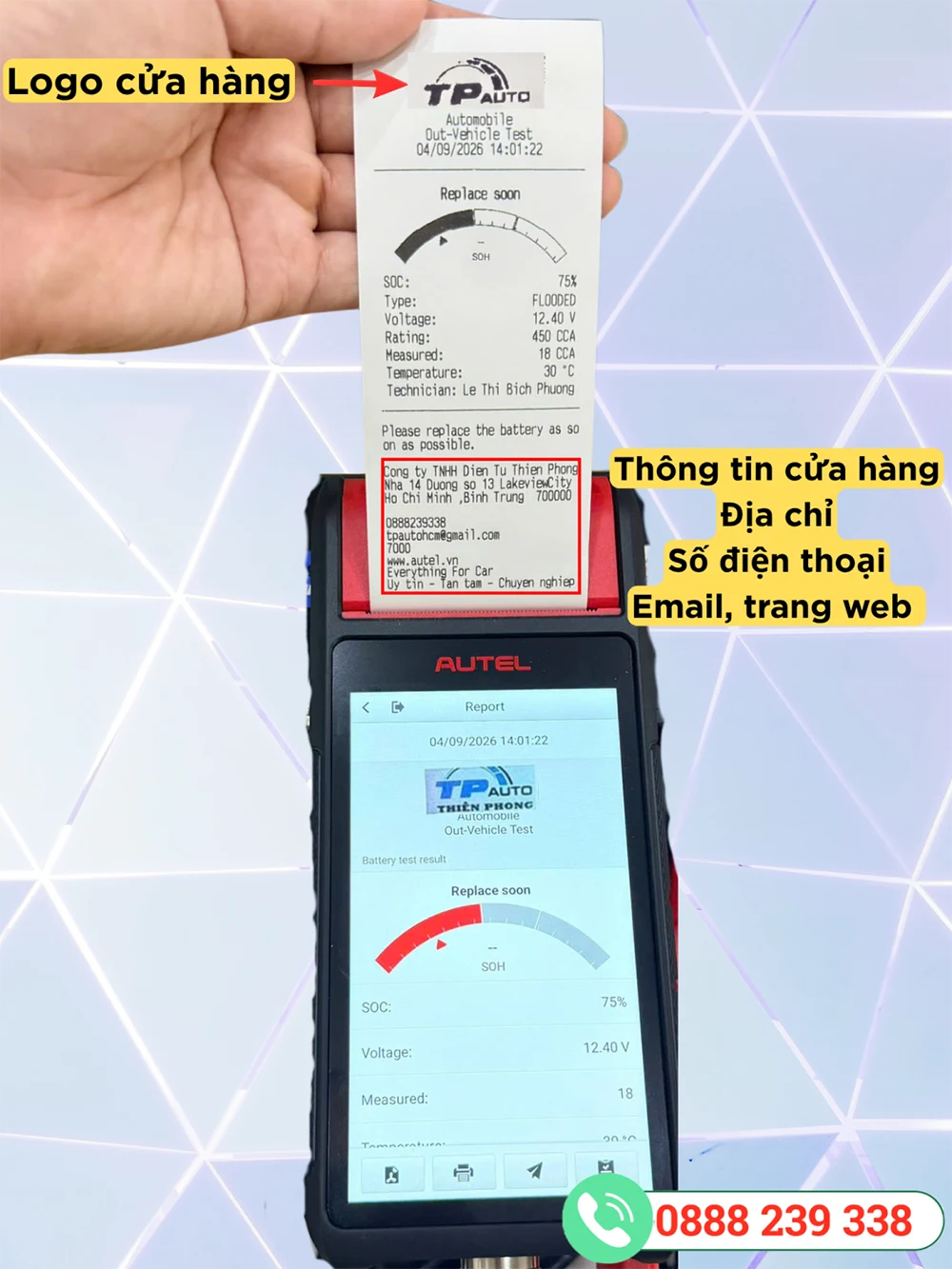 autel-bt608-gui-email-ket-qua-chuyen-nghiep-2