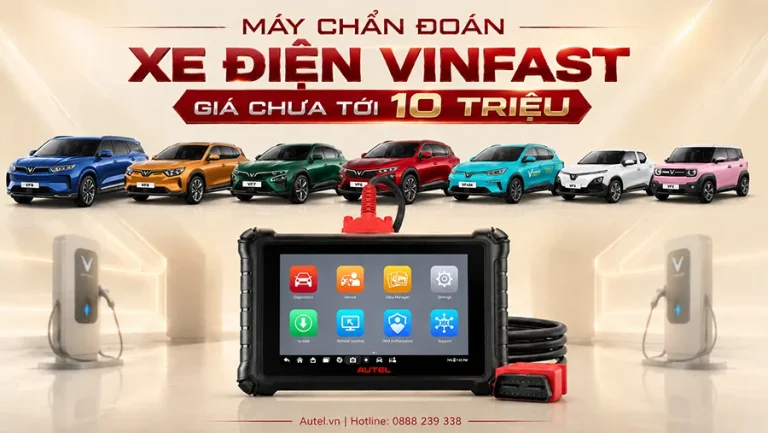 máy chẩn đoán xe điện vinfast