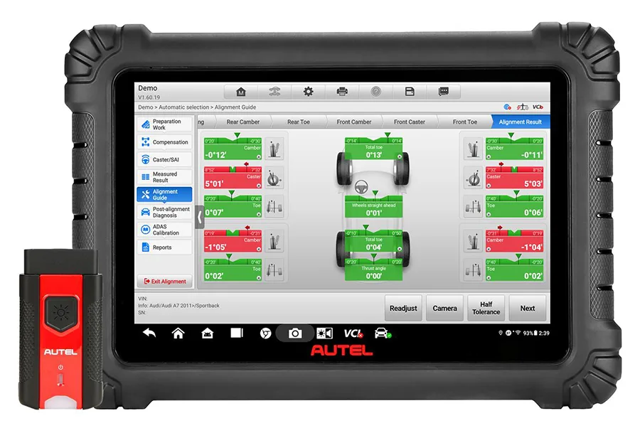 Các chức năng nổi bật của Autel MaxiAlign IWA500
